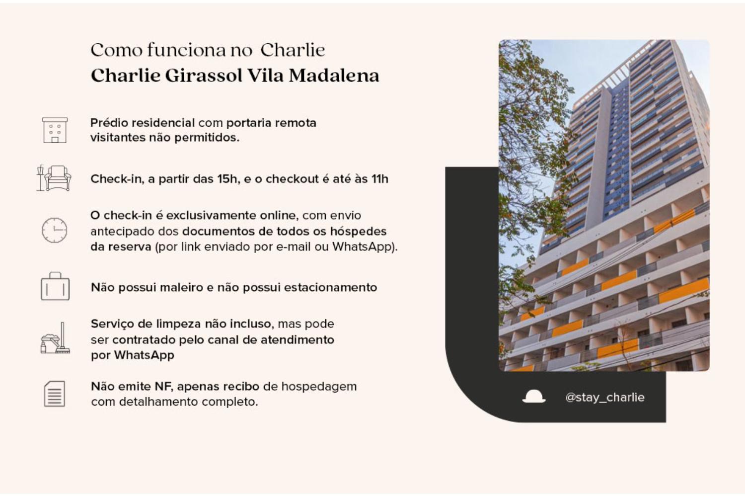 Charlie Girassol Vila Madalena Sao Paulo Dış mekan fotoğraf